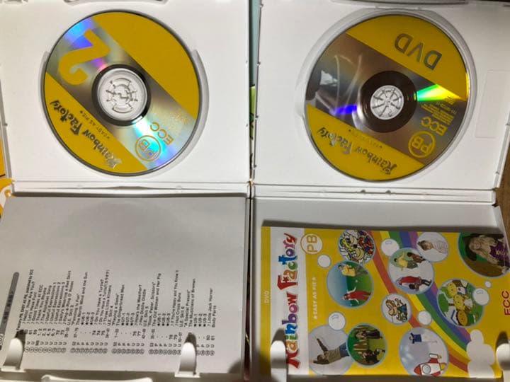 ECC 年中年長向けテキスト CD/DVDセット