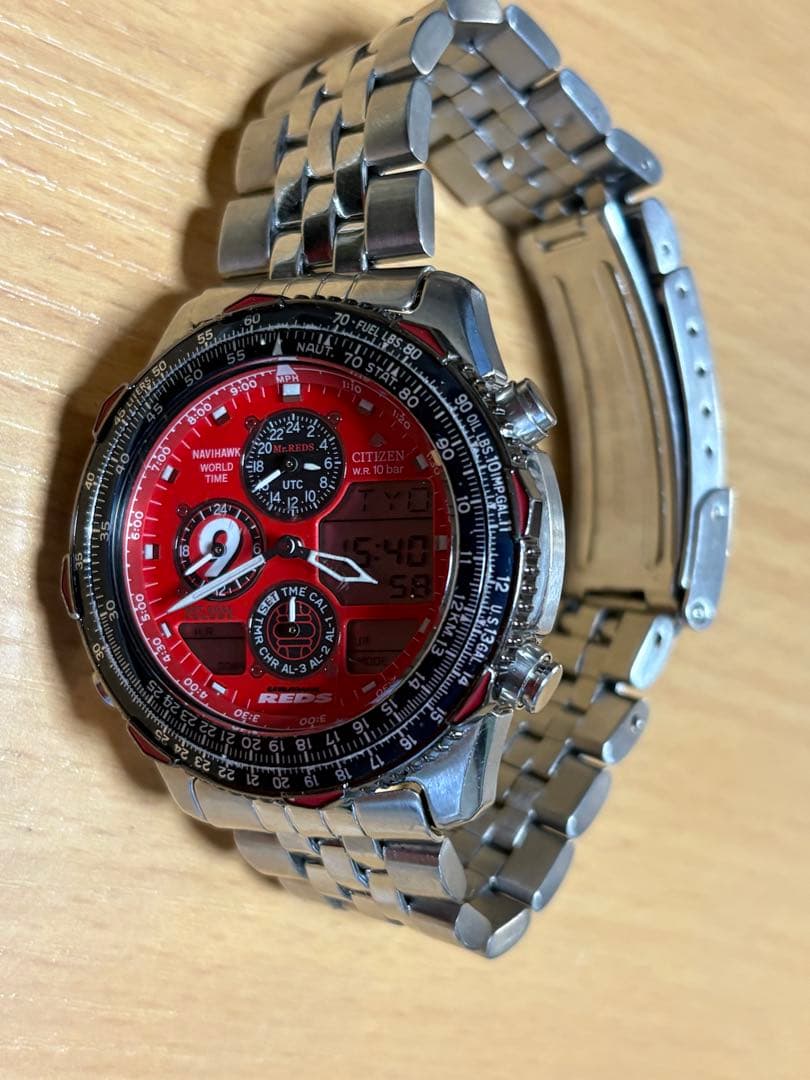 浦和レッズ福田正博選手引退記念　シチズン　ナビホーク