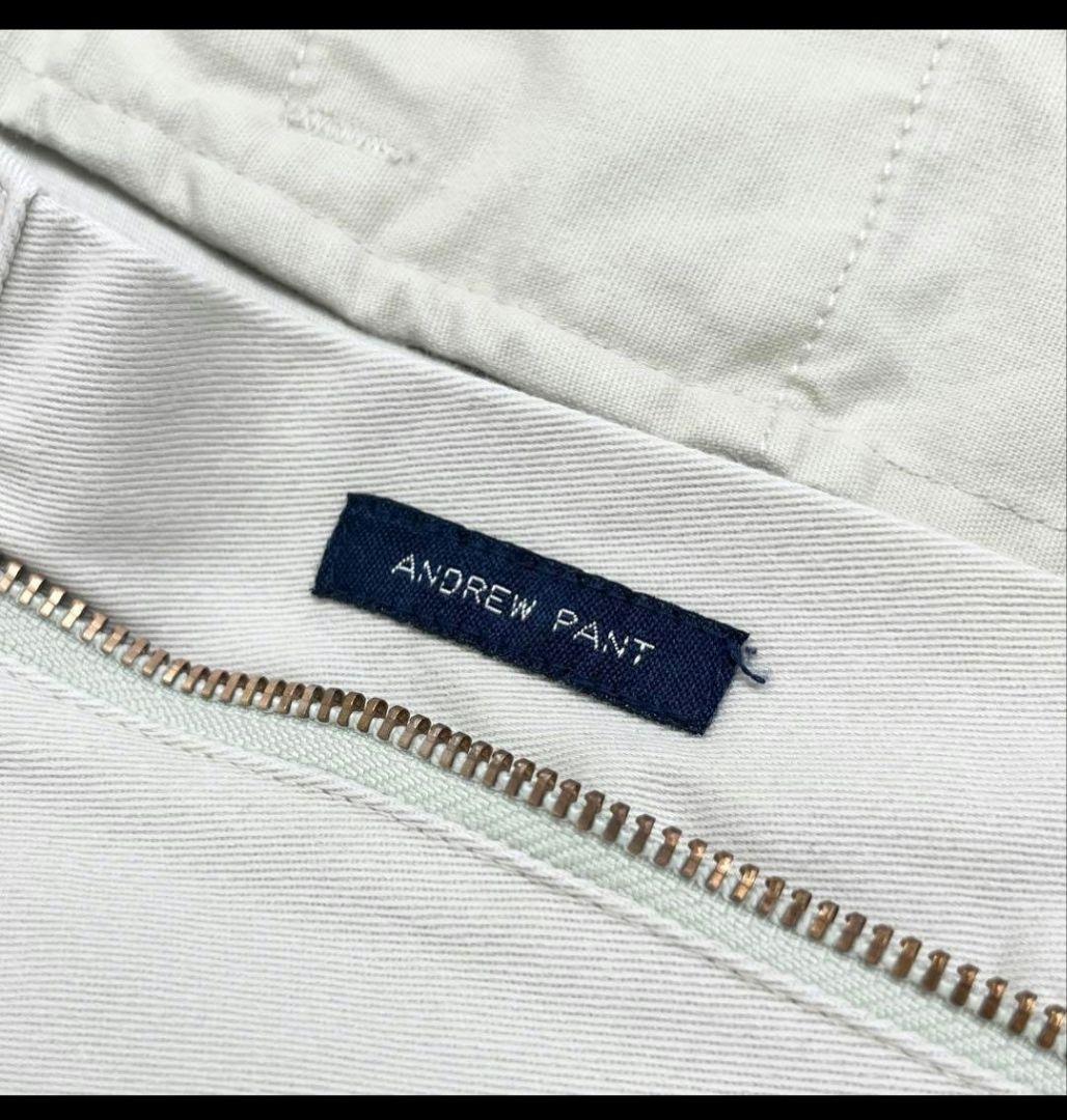 W34L32 90sポロバイラルフローレン ツータックチノパン オフ白 ポロチノ