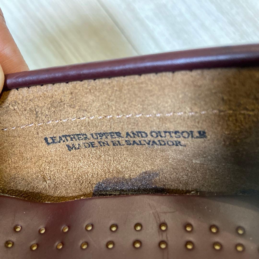 GHBASS LARSON　バーガンディ　サイズ表記9D