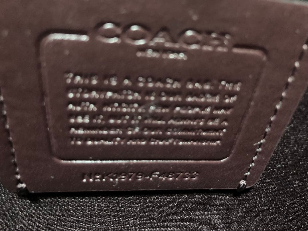 coach トートバッグ