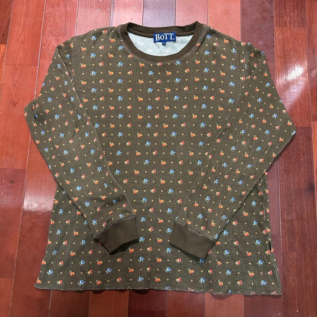 BoTT 花柄 サーマルシャツ
