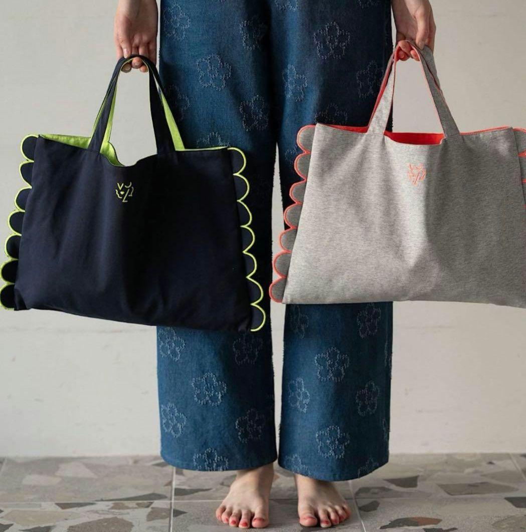 リンカブル　スカラップトートバッグ新品