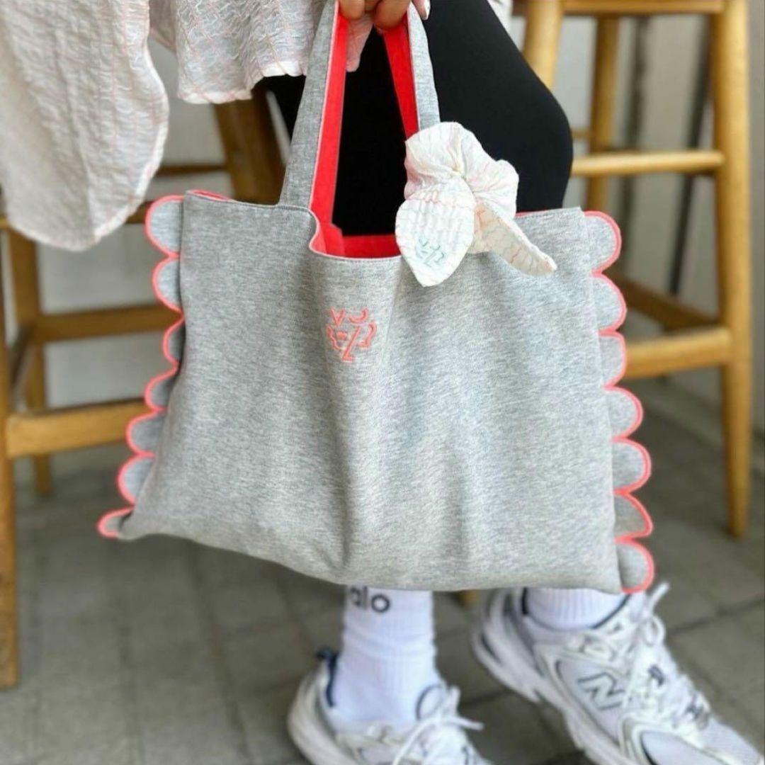 リンカブル　スカラップトートバッグ新品