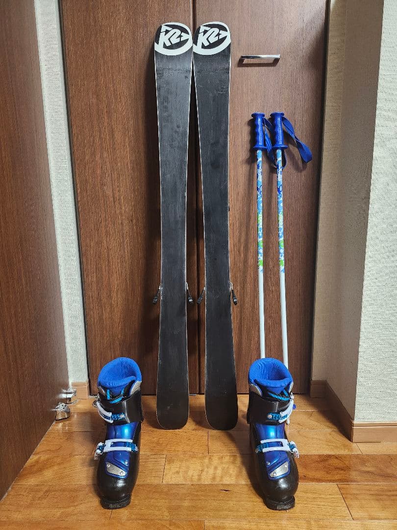 K2　ケーツー 115cm ツインチップ 子供　スキーセット