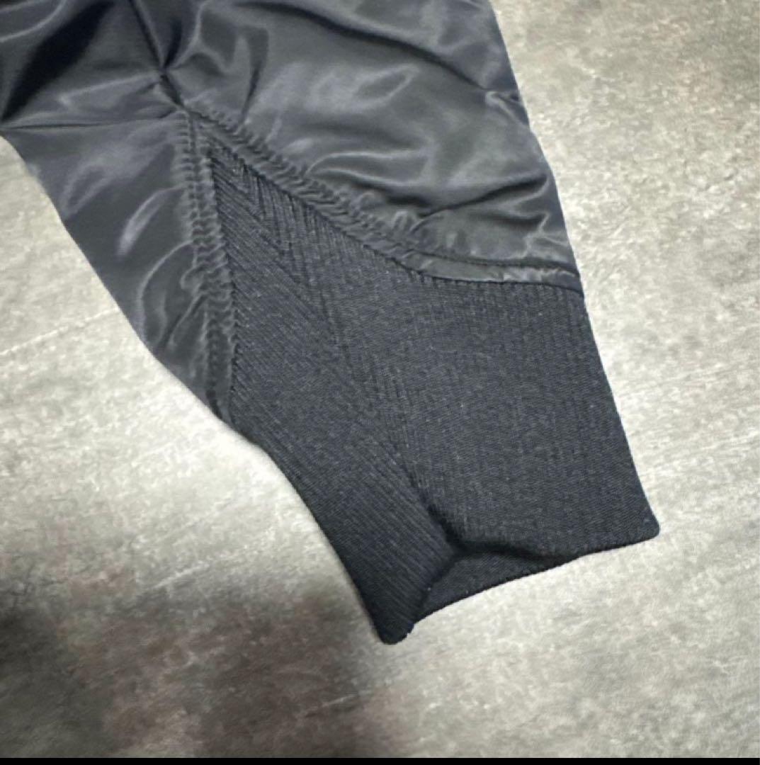 ユニクロ+J UNIQLO+JハイブリッドダウンオーバーサイズMA-1 GRAY