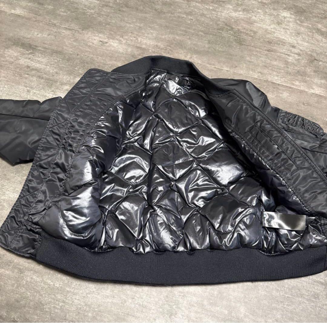 ユニクロ+J UNIQLO+JハイブリッドダウンオーバーサイズMA-1 GRAY