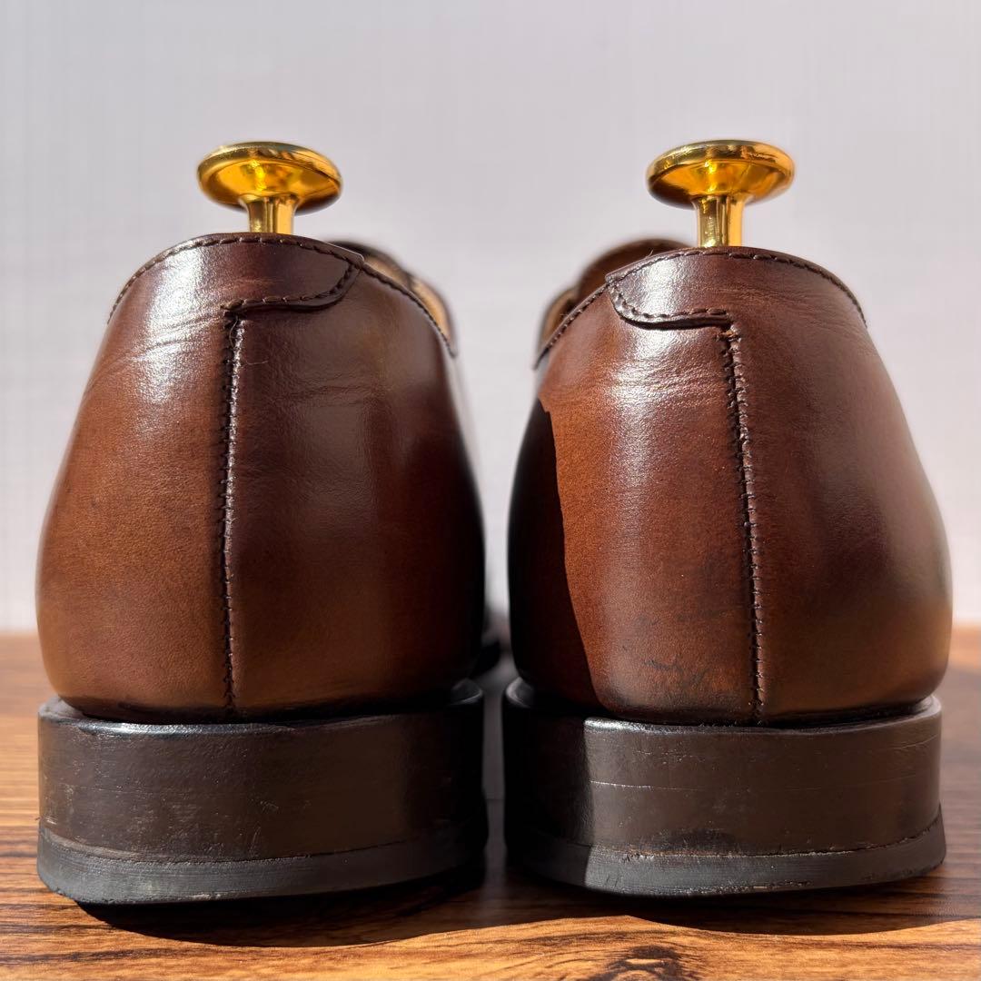 【美品】RAYMAR ストレートチップ 25cm ブラウン 内羽根 革靴