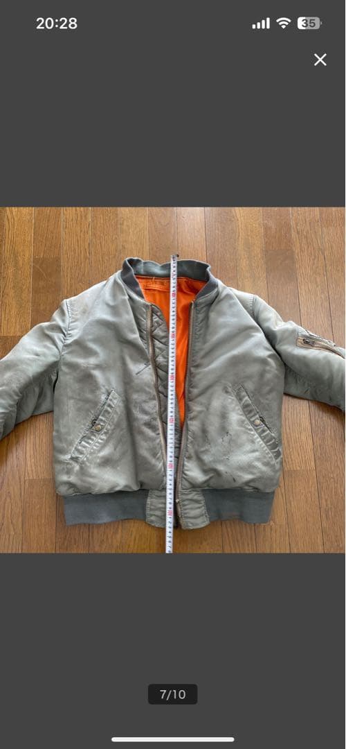 60s ma1 訳あり ジャンク品 ビンテージ 実物