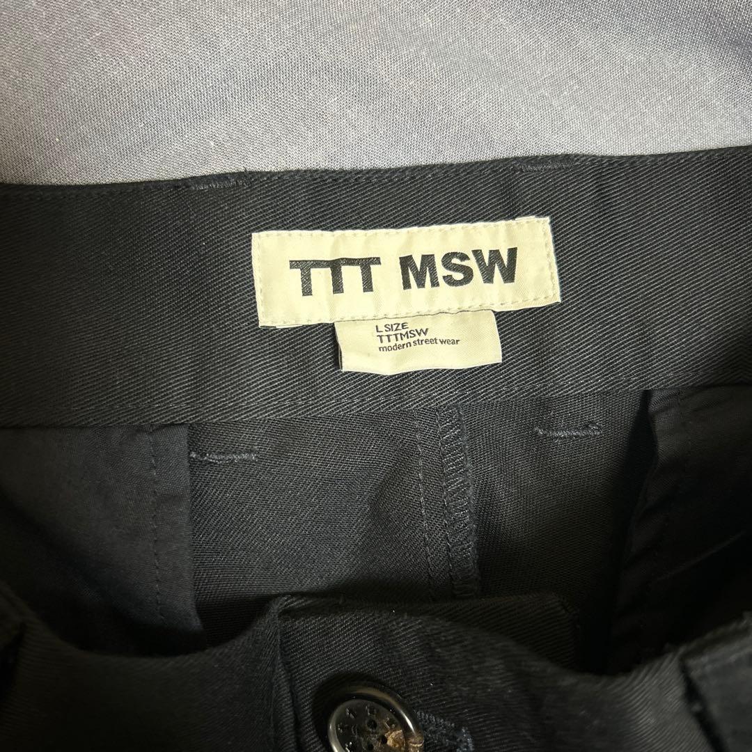 TTT MSW ネイビー スラックス Lサイズ
