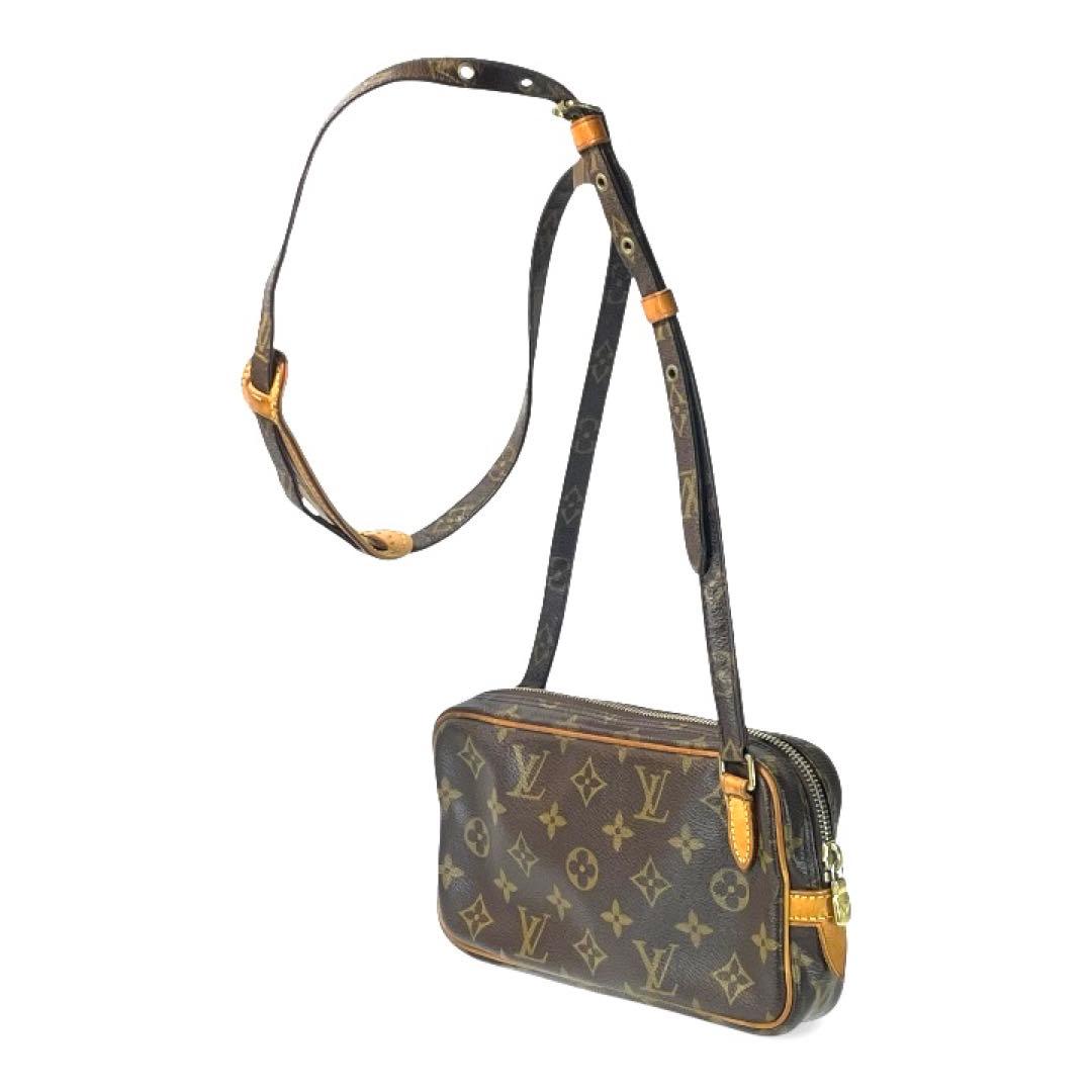 【訳あり美品 ‼️】ルイヴィトン　マルリーバンドリエール　ショルダーバッグ