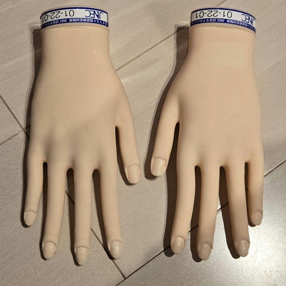 認定モデルハンド 練習用 ジェル検 ネイル検定 1級 2級