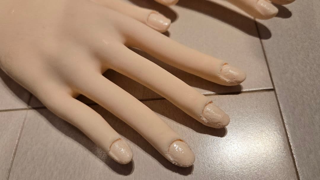 認定モデルハンド 練習用 ジェル検 ネイル検定 1級 2級