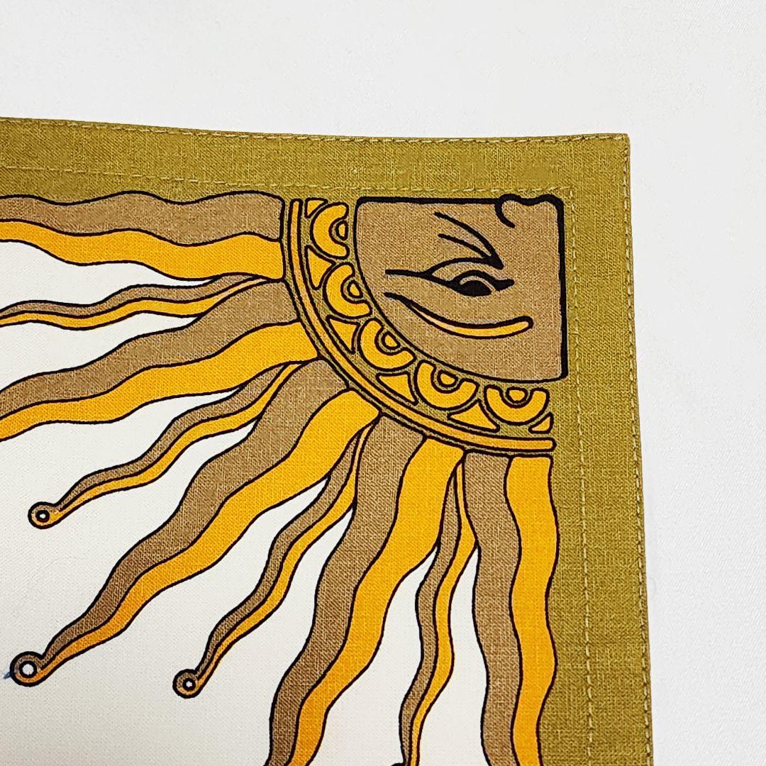 極美品★HERMES★ エルメス ランチョンマット 日時計 太陽 グリーン