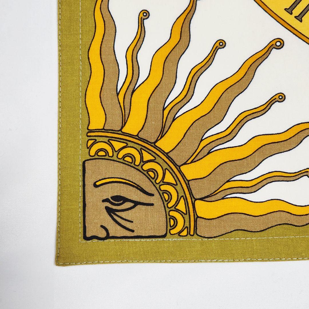 極美品★HERMES★ エルメス ランチョンマット 日時計 太陽 グリーン