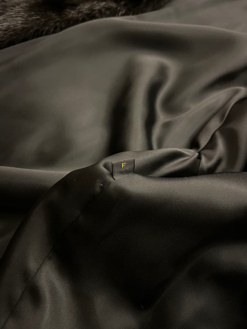 SAGA MINK サガミンク 毛皮 コート 銀タグ ロング丈　フリーサイズ