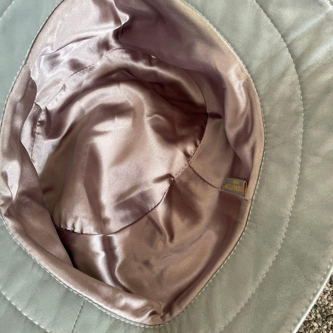 ルイヴィトン 限定品　ソフトレザーハット　希少