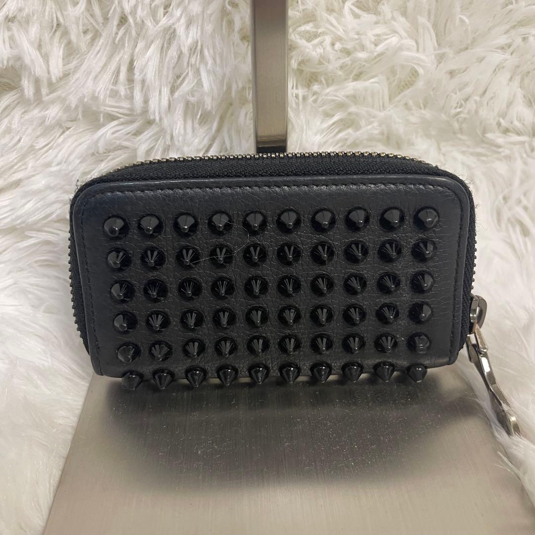 ✨美品✨クリスチャンルブタン スタッズ 黒 キーケース