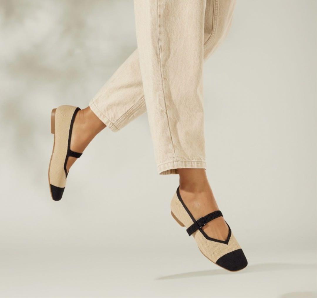 vivaia ビバイア　スクエアトゥ メリージェーンシューズ　38 24センチ