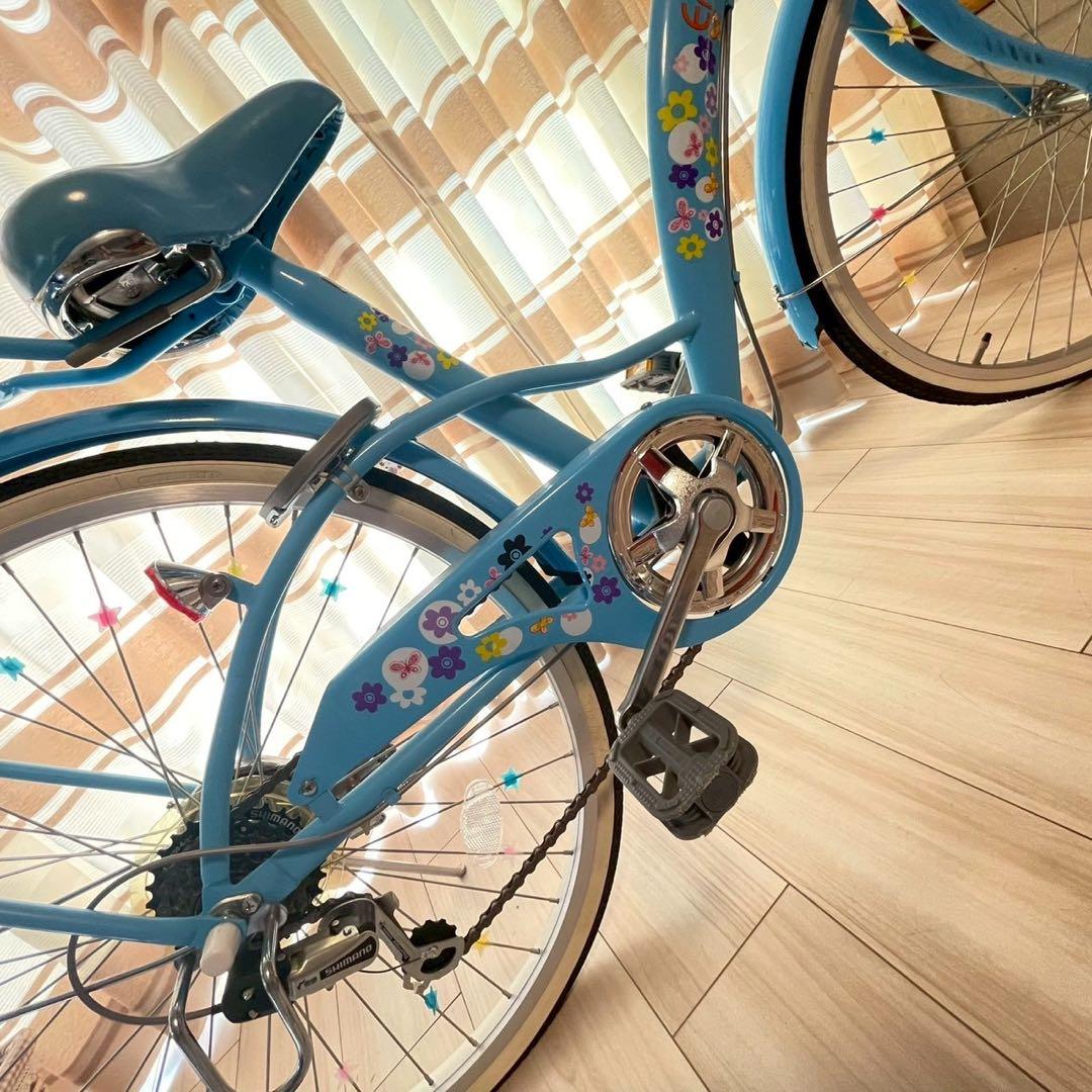 美品◎数回使用◎室内保管◎自転車◎24インチ◎ 定価22800円◎引取り可