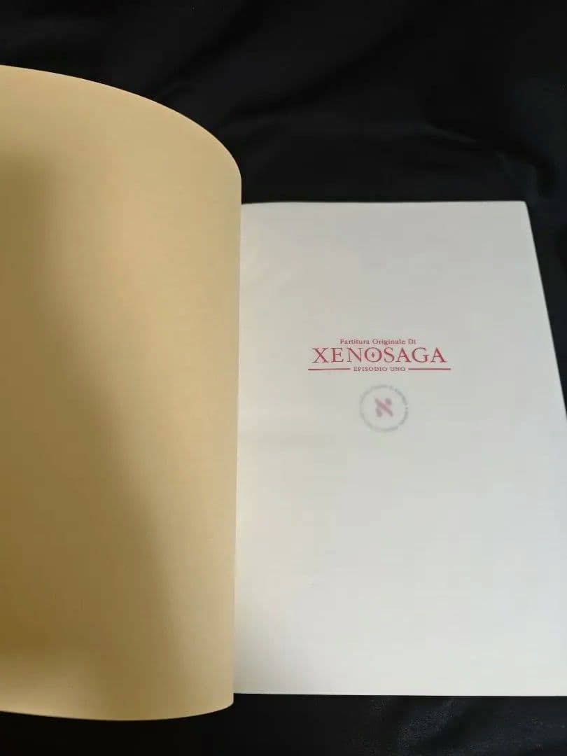 (美品)Partitura Originale Di XENOSAGA 初版