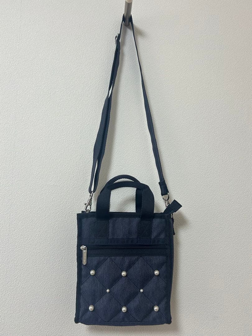 レスポートサック　パールコレクション　バッグ　デニム