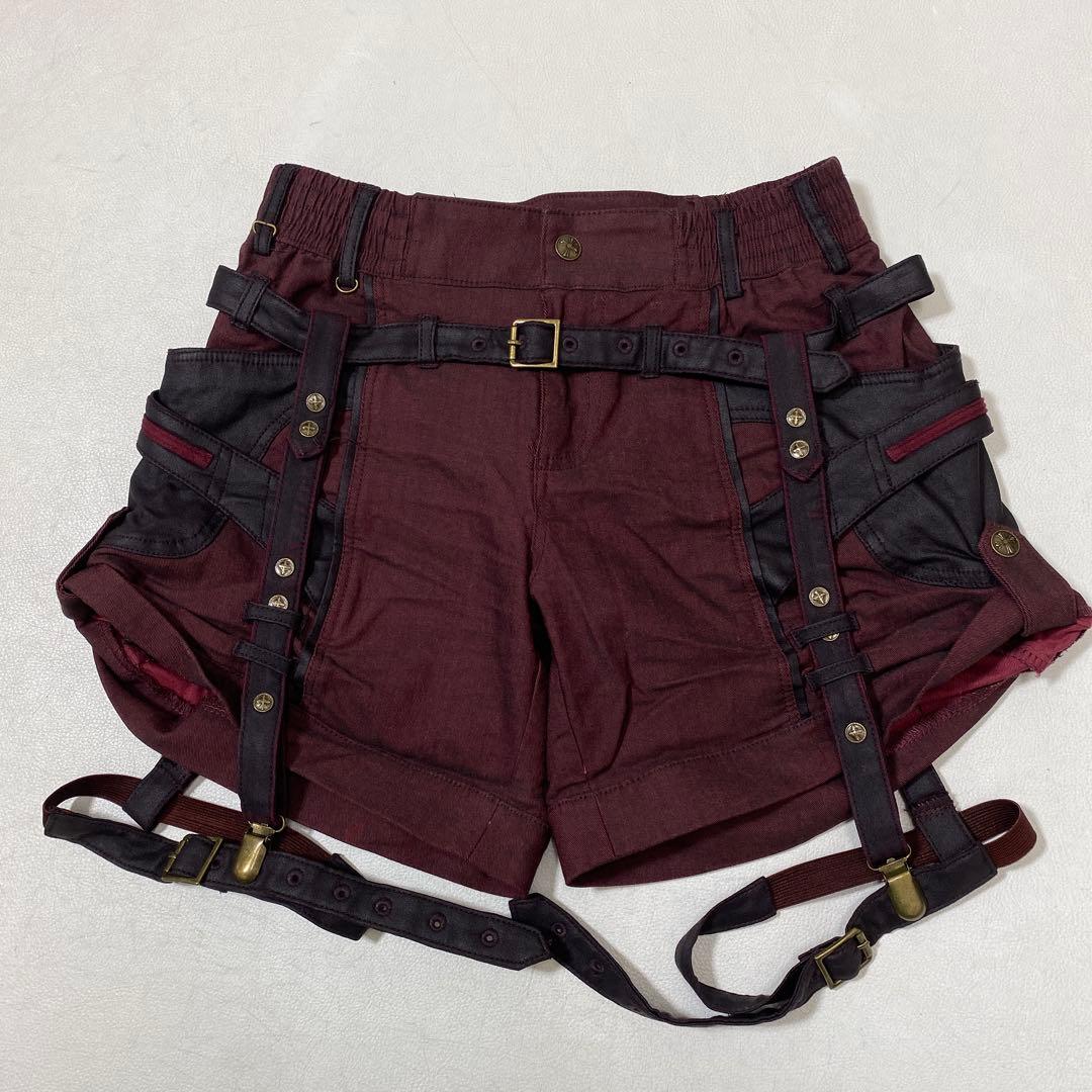 RT-143711 Ozz Croce ガーターベルト付き ショートパンツ