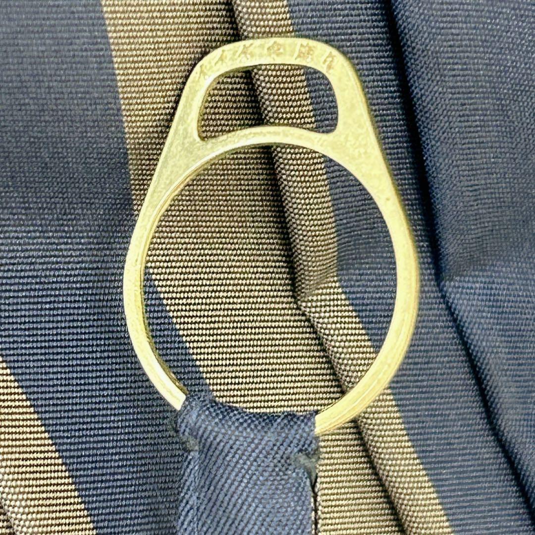 【希少！】イイダ傘店 ストライプ柄 傘 晴雨兼用 オーダーメイド品