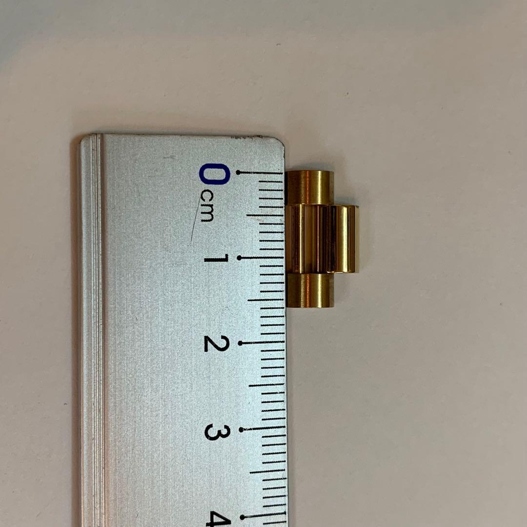 純正 K18無垢 コマ 駒 プレジデントブレス 替え パーツ 16mm 3連