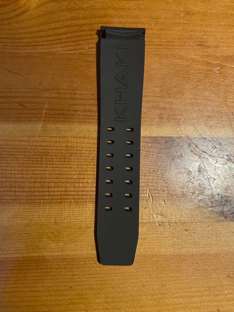 HAMILTON ビロウゼロ ブラックラバーベルト