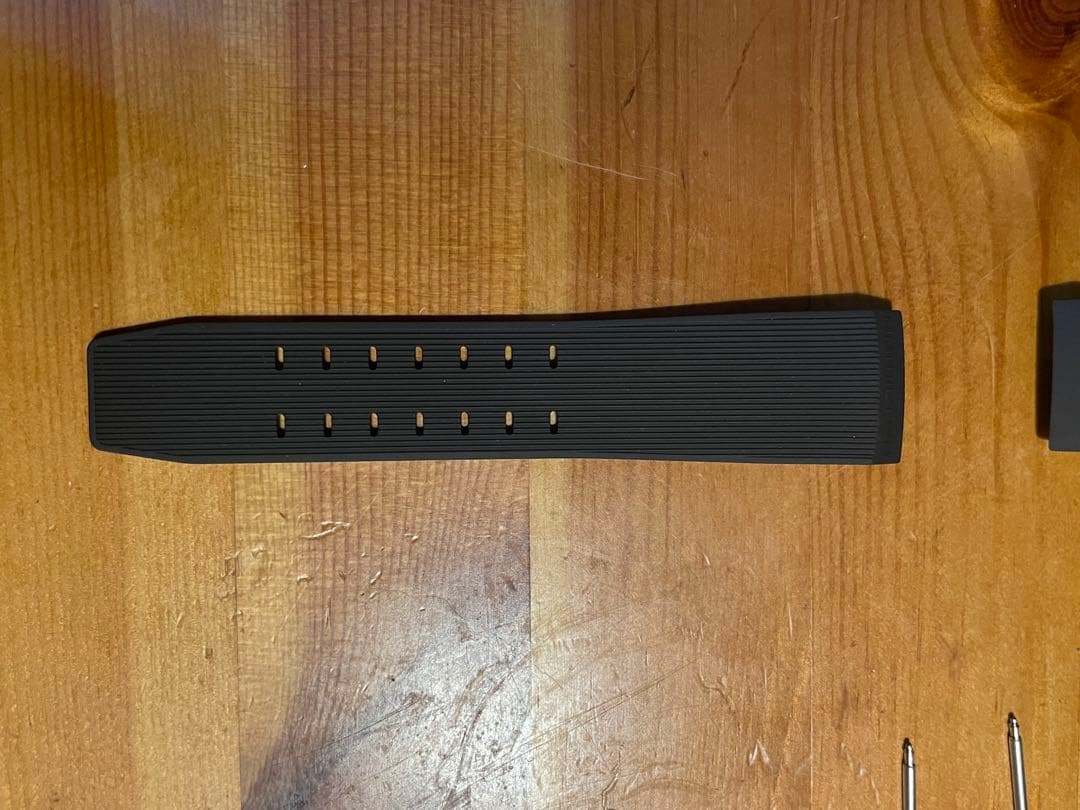 HAMILTON ビロウゼロ ブラックラバーベルト