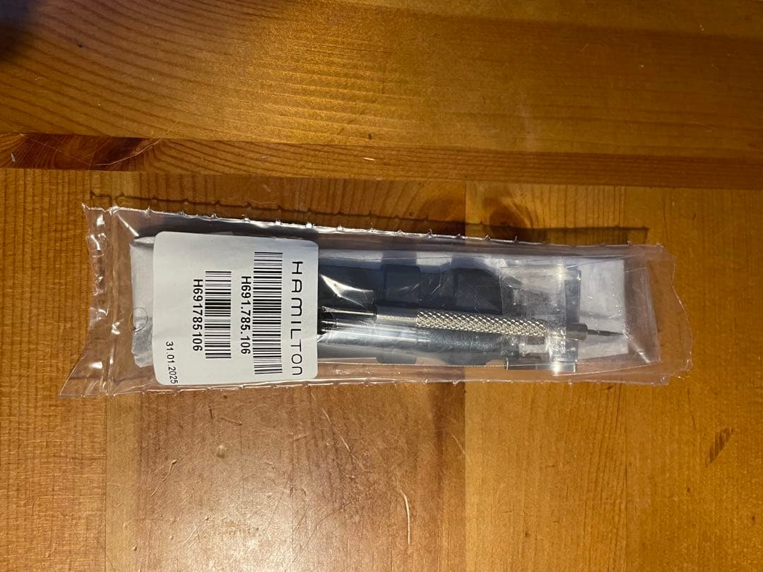 HAMILTON ビロウゼロ ブラックラバーベルト