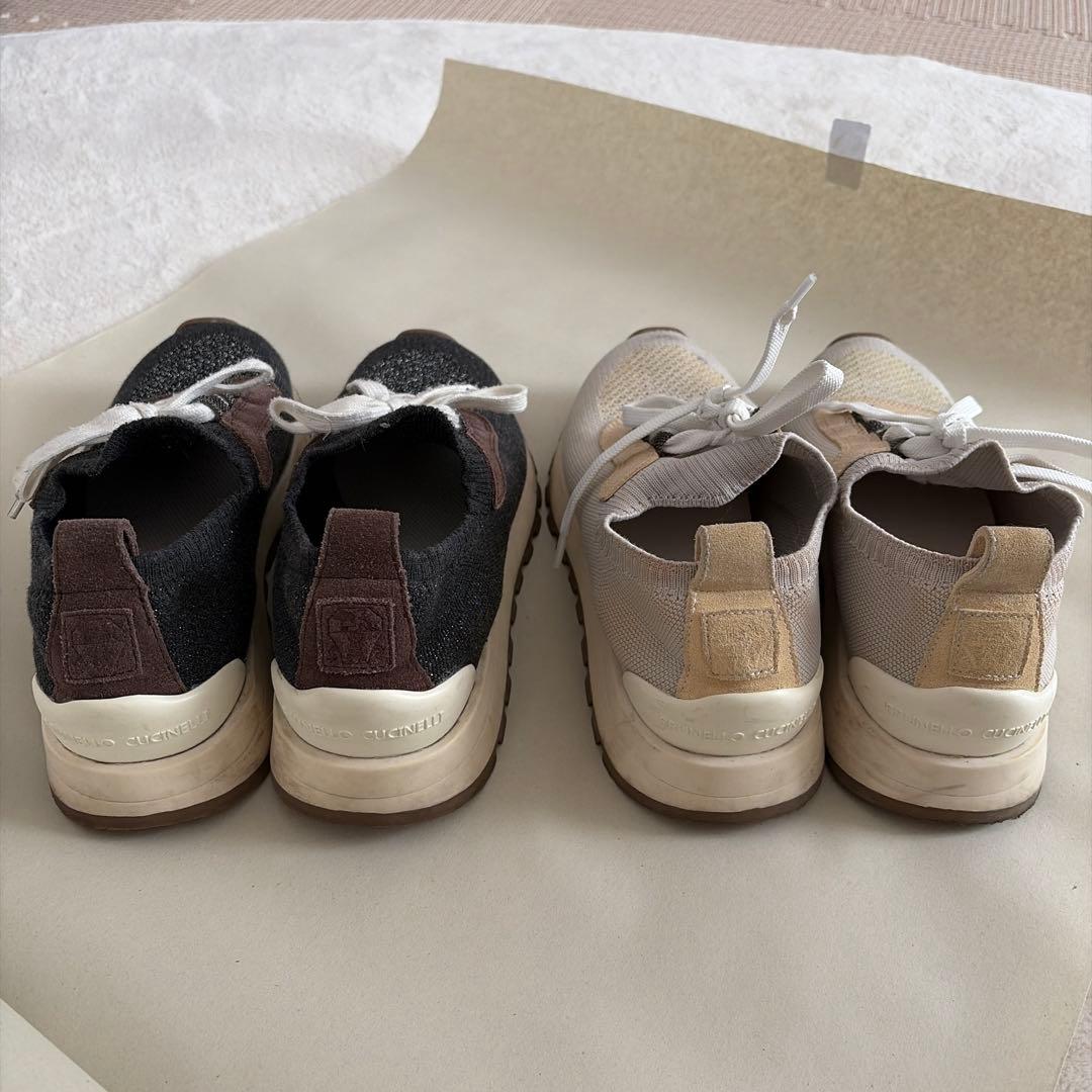 【特価】ブルネロクチネリ　スニーカー2足セット