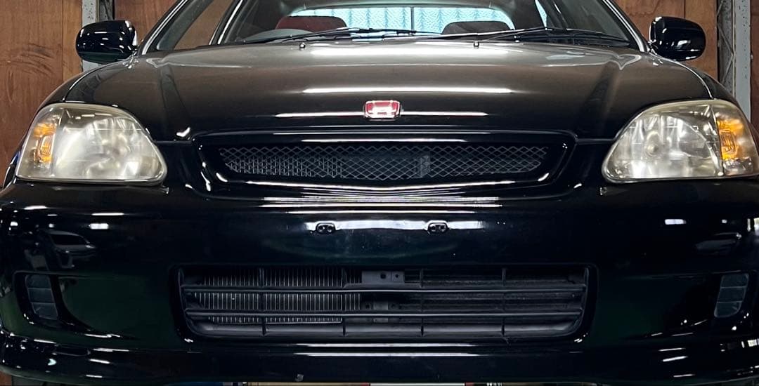 EK9 純正ヘッドライト左右セット