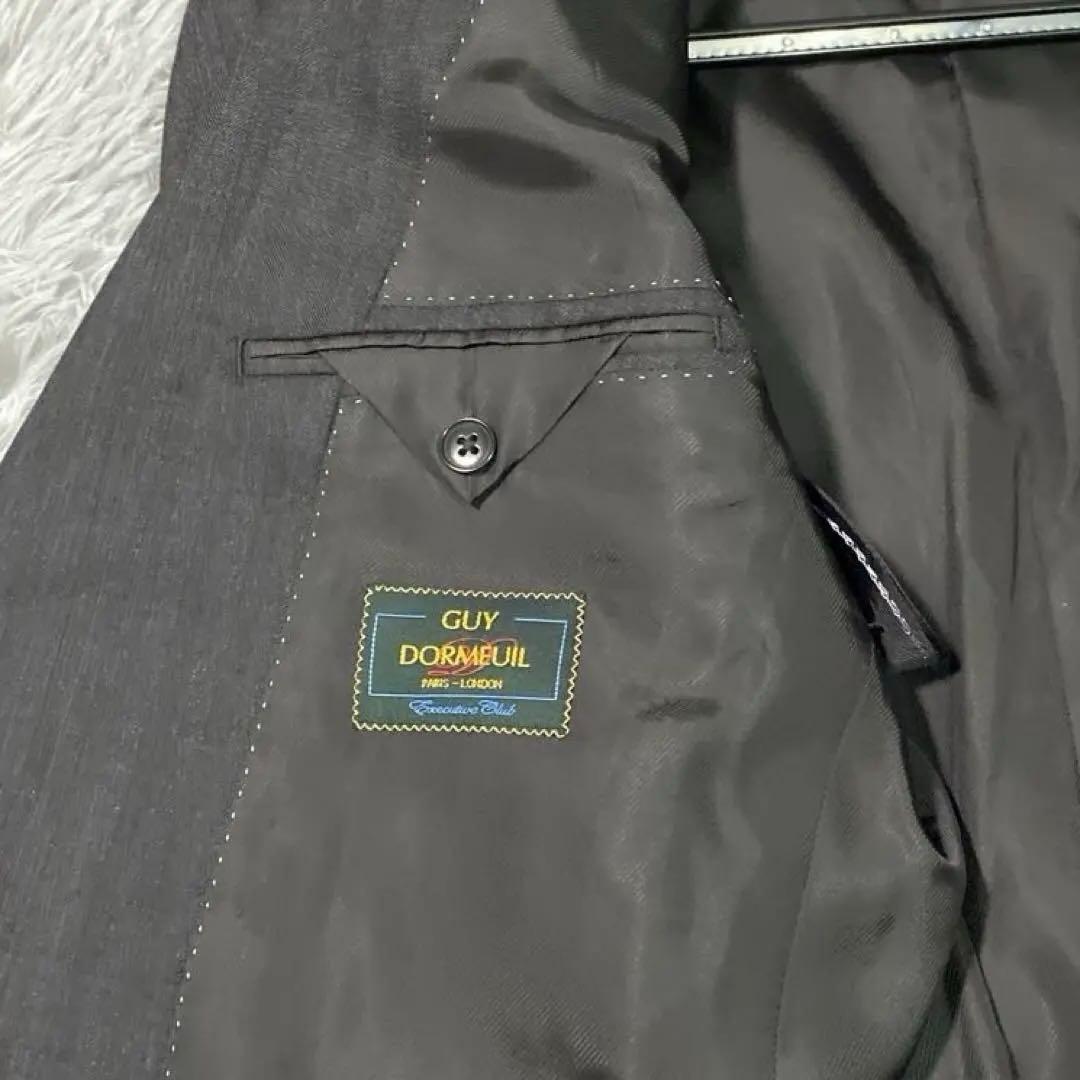 Savile Row サヴィルロウ スーツ グレー ストライプ BE7 ウール