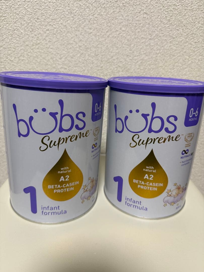 Chibubs Supreme 粉ミルク 2缶セット
