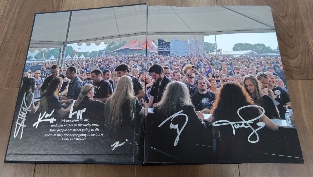 Nightwish ナイトウィッシュ We Were Here サイン入り