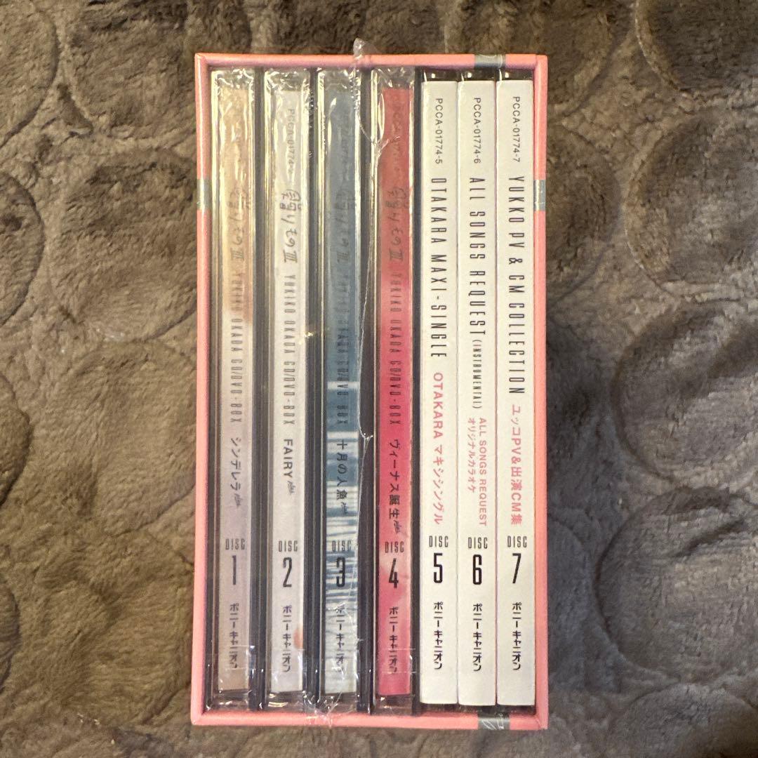 岡田有希子 CD/DVD-BOX「贈りものⅢ」新品未開封 オマケ付