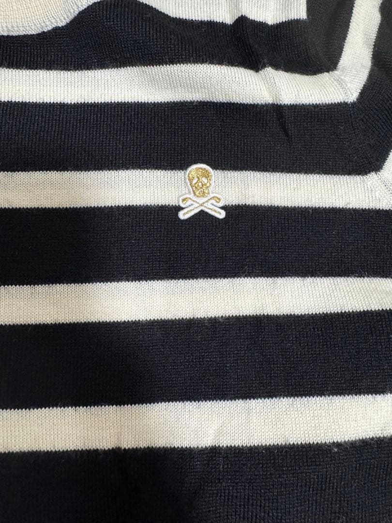 MARK & LONA ストライプニットスカートセット ボーダーマークアンドロナ