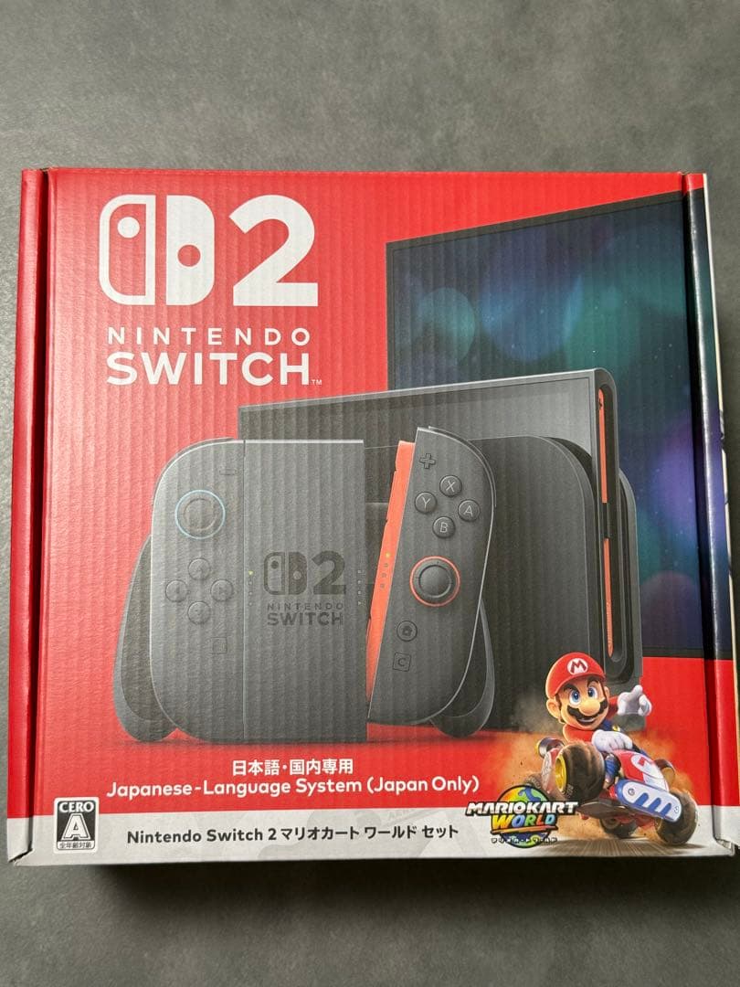 【即発送】（新品）Nintendo Switch2 日本語版 マリオカートセット