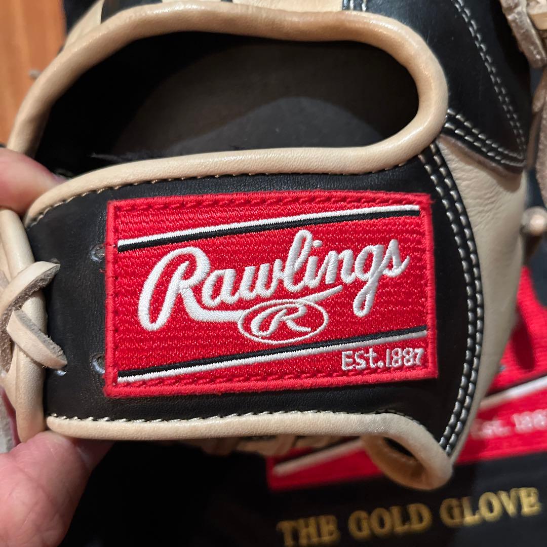 【100個限定 シリアルナンバー入り】ローリングス 軟式グラブ 岡本選手モデル