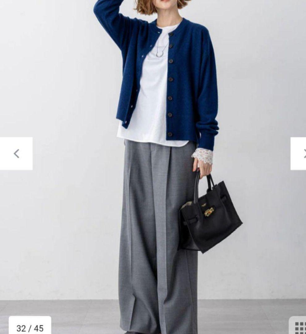 23区 今季【滝沢眞規子さん着用】ウールカシミヤビーバー チェスターコート