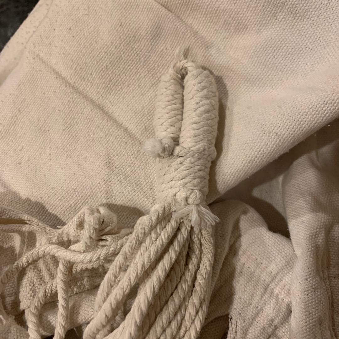 CAPTAIN STAG　自立式　ハンモック ホワイト　セット　室内使用　収納袋