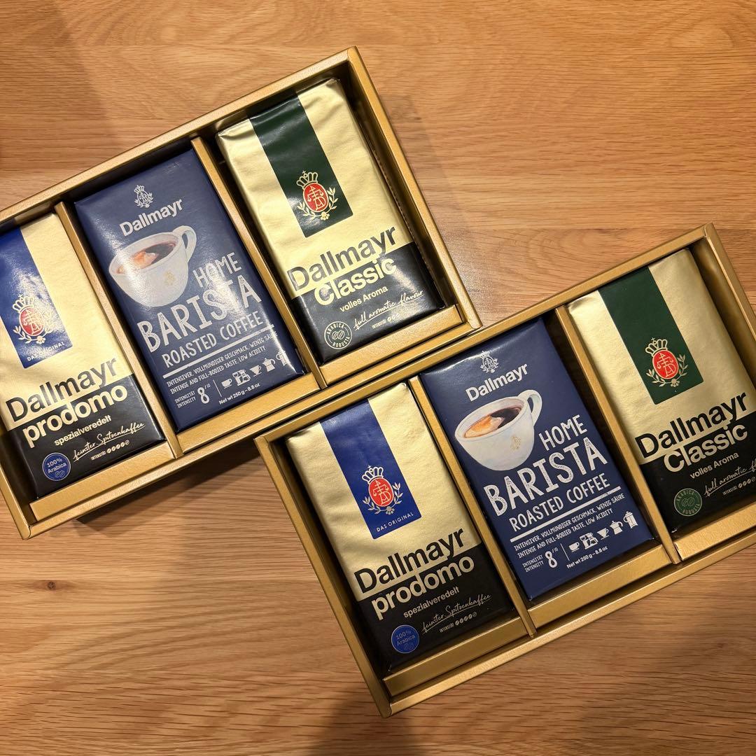 Dallmayr/コーヒ/3種セット/100%アラビカ/250g/ドイツ