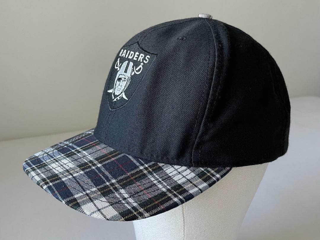90s NFL USA製 レイダース キャップ アメリカンニードル ヴィンテージ