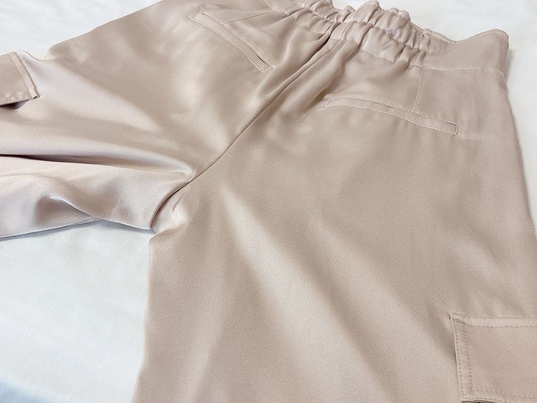 完売　未使用タグ付❤︎LOUNIE❤︎ルーニィ 大人気 新品 サテン カーゴパンツ