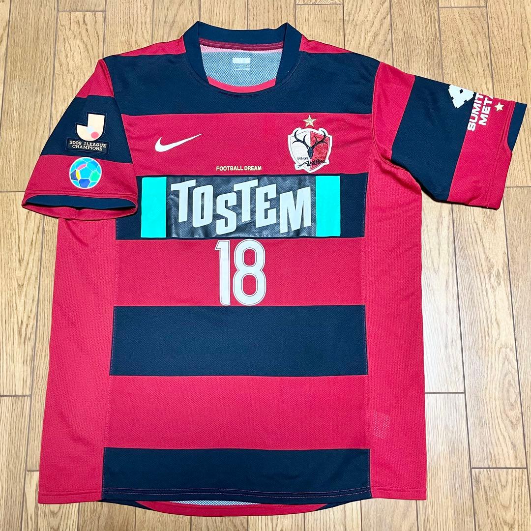 【希少】鹿島アントラーズ　マルキーニョス　ユニフォーム　Mサイズ　18番