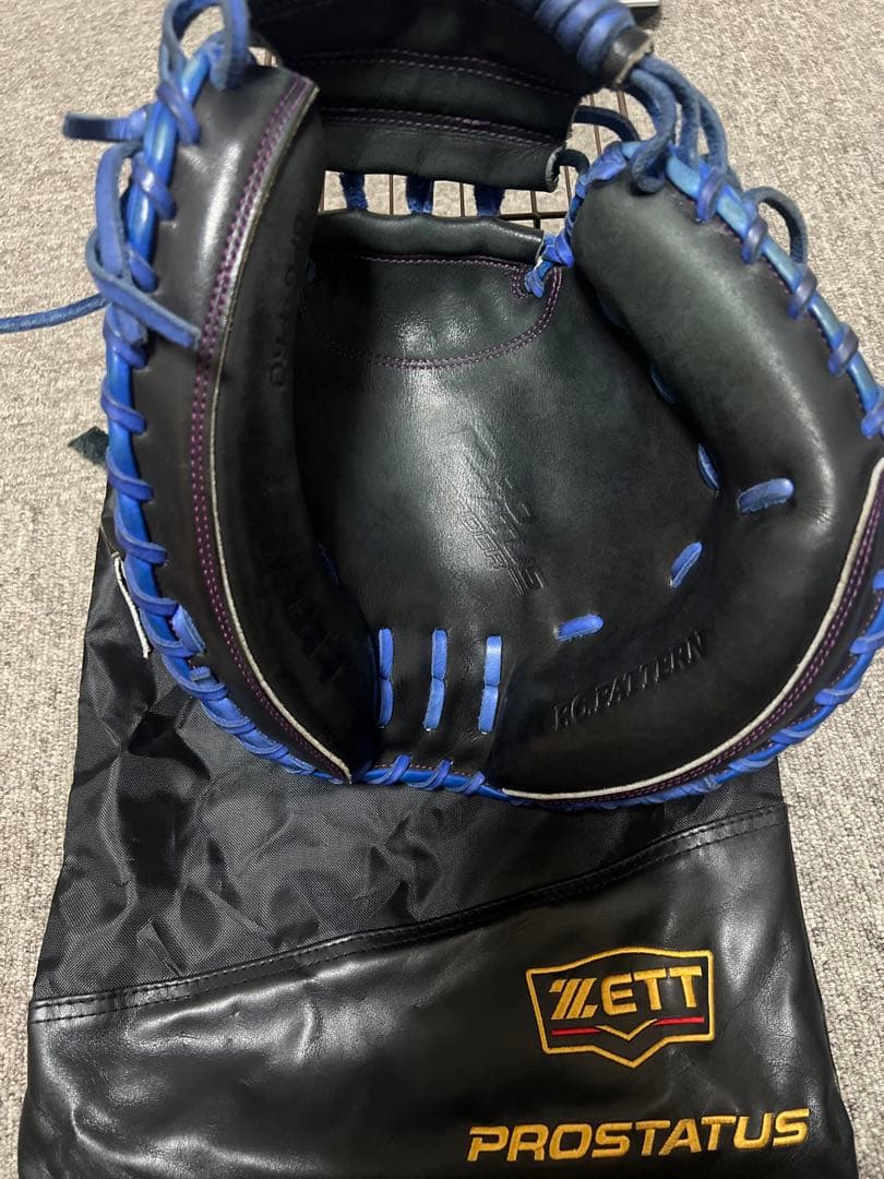 ZETT キャッチャーミット（硬式）フルオーダー最高峰　戸柱モデル