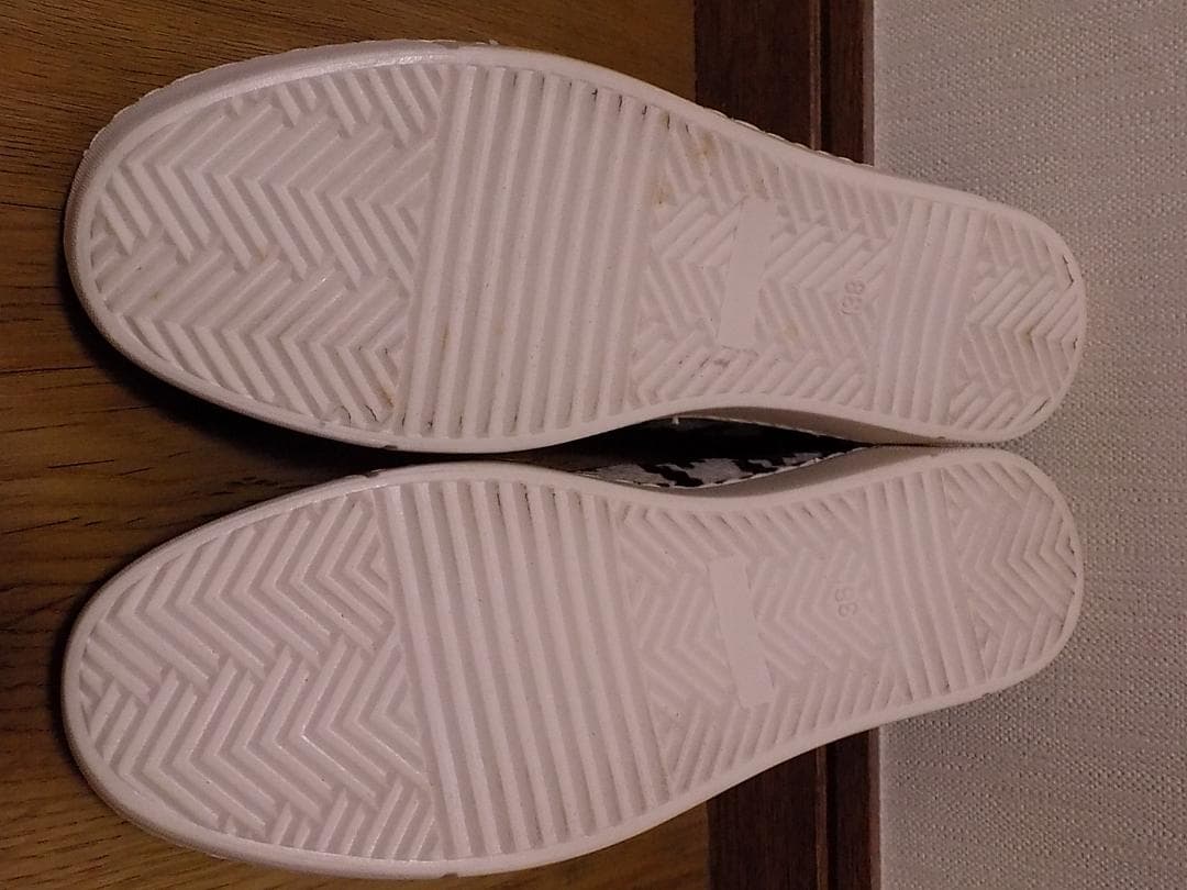 collection PRIVEE? ハラコバックベルトスニーカー　イタリア製