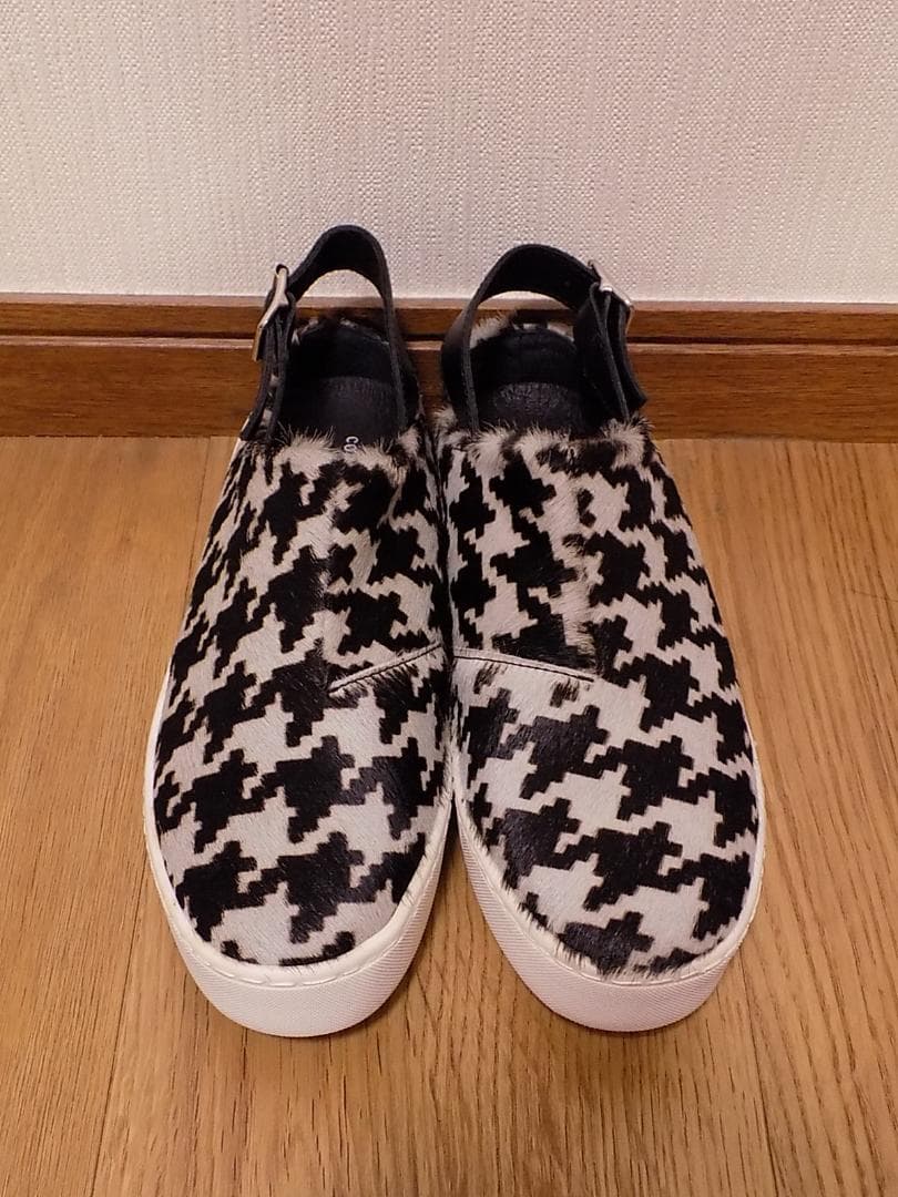 collection PRIVEE? ハラコバックベルトスニーカー　イタリア製